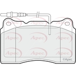 Apec Red Brake Pads (PAD1434)