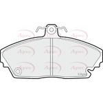 Apec Red Brake Pads (PAD1437)