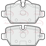 Apec Red Brake Pads (PAD1459)