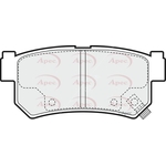 Apec Red Brake Pads (PAD1462)