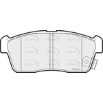 Apec Red Brake Pads (PAD1463)