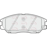 Apec Red Brake Pads (PAD1507)