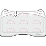 Apec Red Brake Pads (PAD1508)