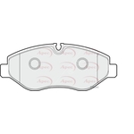 Apec Red Brake Pads With Bolts (PAD1515)