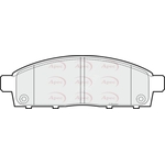 Apec Red Brake Pads (PAD1519)