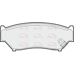 Apec Red Brake Pads (PAD1520) Fits: Suzuki