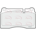 Apec Red Brake Pads (PAD1527)