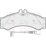Apec Red Brake Pads (PAD1632)