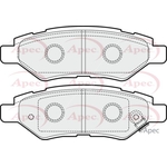 Apec Brake Pads (PAD1636)