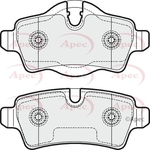 Apec Brake Pads With Bolts (PAD1648)