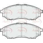 Apec Brake Pads (PAD1662)