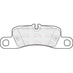 Apec Brake Pads (PAD1665)