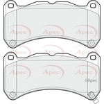 Apec Brake Pads (PAD1666)