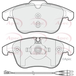Apec Brake Pads (PAD1668)