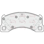 Apec Brake Pads (PAD1670)