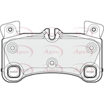 Apec Brake Pads (PAD1671)