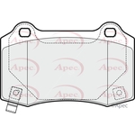 Apec Brake Pads (PAD1688)