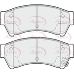 Apec Brake Pads (PAD1698) Fits: Mazda