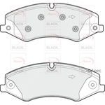 Apec Black Brake Pads Front (PAD1836B)