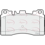 Apec Red Brake Pads (PAD1837)
