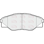 Apec Red Brake Pads (PAD1839)
