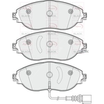 Apec Black Brake Pads (PAD1844B)
