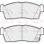 Apec Red Brake Pads (PAD1856)
