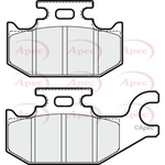 Apec Red Brake Pads (PAD1863) Fits: Renault