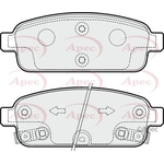 Apec Red Brake Pads (PAD1864)