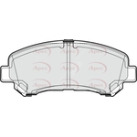 Apec Red Brake Pads (PAD1869)