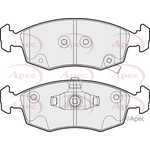 Apec Red Brake Pads (PAD1871)
