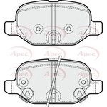 Apec Red Brake Pads (PAD1873)