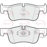 Apec Brake Pads (PAD1876)