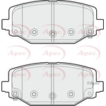 Apec Red Brake Pads (PAD1879)