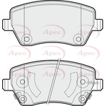 Apec Red Brake Pads (PAD1887)