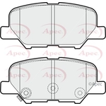 Apec Red Brake Pads (PAD1890)
