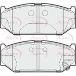 Apec Red Brake Pads (PAD1892) Fits: Suzuki