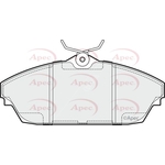 Apec Red Brake Pads (PAD1895)