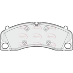 Apec Red Brake Pads (PAD1904)
