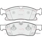 Apec Black Brake Pads Front (PAD1924B)