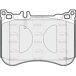 Apec Black Brake Pads Front (PAD1927B)
