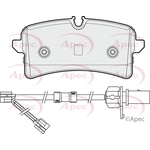 Apec Brake Pads With Bolts (PAD1939)