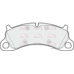 Apec Brake Pads (PAD1947) Fits: Porsche