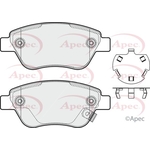 Apec Brake Pads With Bolts (PAD2002)