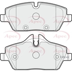 Apec Brake Pads (PAD2014) Fits: BMW