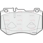 Apec Black Brake Pads Front (PAD2024B)