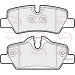 Apec Brake Pads (PAD2029) Fits: Mini