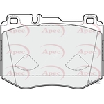Apec Brake Pads (PAD2035) Fits: Mercedes-Benz