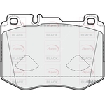 Apec Black Brake Pads Front (PAD2035B)