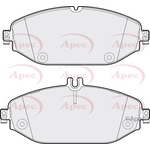 Apec Brake Pads (PAD2055) Fits: Mercedes-Benz